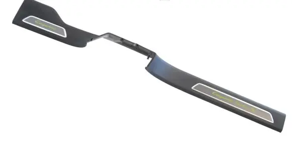 Porsche Cayenne (92A) Front sill trim cover 760853846A