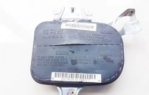 Front door airbag