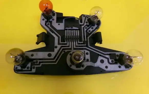 Renault Megane I Tail light bulb cover holder 7700828137