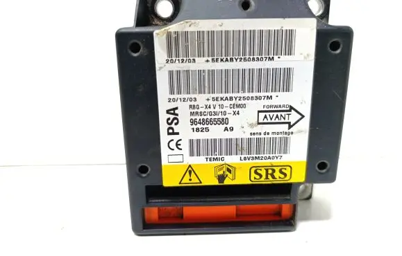 Citroen C5 Airbag control unit/module 9648665580