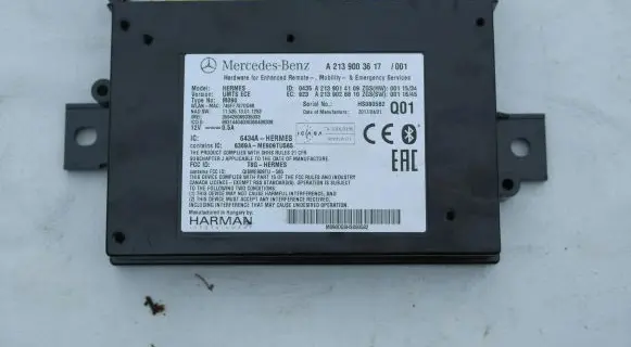 Mercedes-Benz C W205 Bluetooth control unit module A2139003617