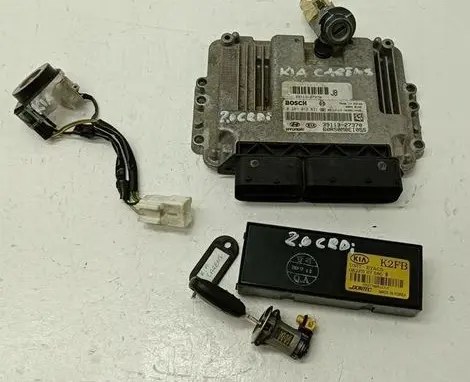 KIA Carens II Engine ECU kit and lock set 