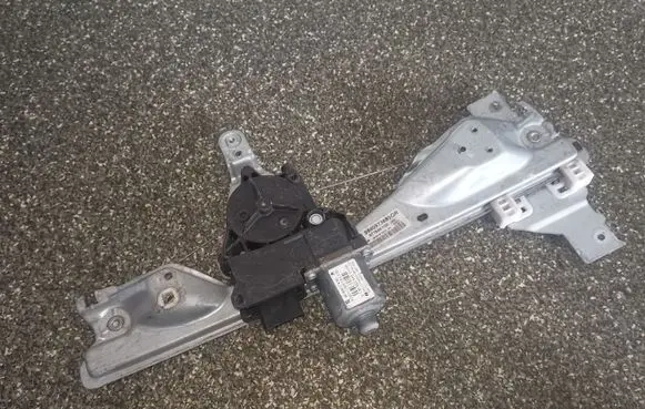 Peugeot 308 Rear door window regulator with motor 9680973680 9680617480