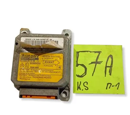 Citroen Berlingo Airbag control unit/module 9638604280