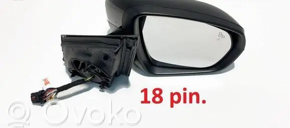 Front door electric wing mirror