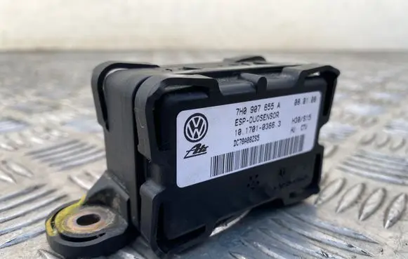 Skoda Octavia Mk2 (1Z) ESP acceleration yaw rate sensor 7H0907655A DC78A08ZS5 10170103663