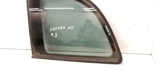 Opel Zafira A Rear side window 43R007028 DOT36AS3M192