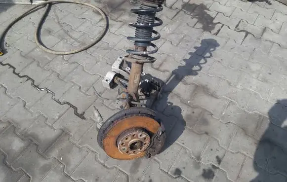 Skoda Octavia Mk2 (1Z) Front wheel hub spindle knuckle PRZD20TDI