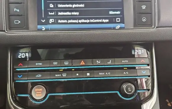 Jaguar XF X260 Climate control/heater control trim GX6318C858SD IMPRK1553458