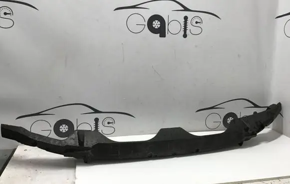 Front bumper foam support bar