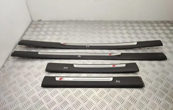 Audi A6 S6 C6 4F sill trim set (inner) 4F0853374K 4F0853373K 4F9853375K