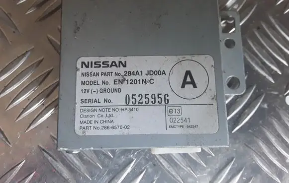 Nissan Qashqai Video control module 284A1JD00A