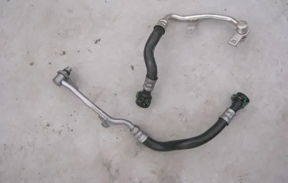 Audi A8 S8 D4 4H Turbo turbocharger oiling pipe/hose 4H0317229C