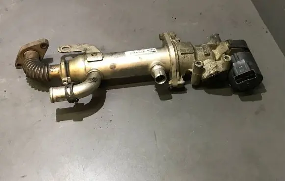 EGR valve cooler