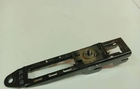 Volkswagen Sharan Seat belt adjustment rail 7M0857819B