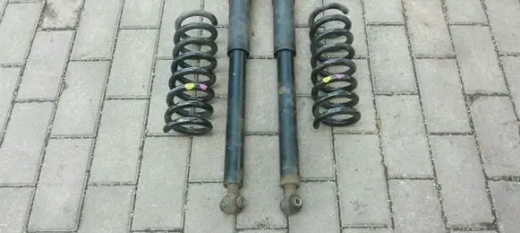 Mercedes-Benz C W204 Rear shock absorber with coil spring A2043260500