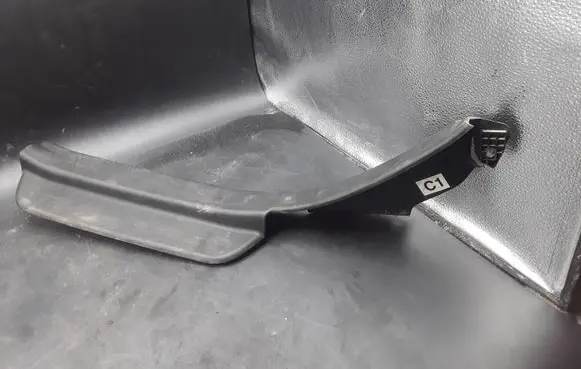 Hyundai Sonata Rear sill trim cover 858763K000