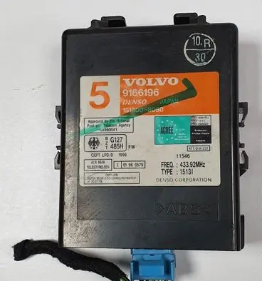 Volvo S70 V70 V70 XC Door central lock control unit/module 9166196