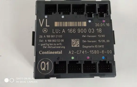 Mercedes-Benz GLS X166 Door control unit/module A1669000318