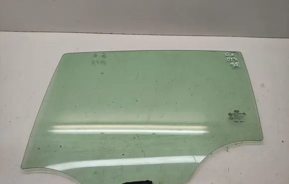 KIA Optima Rear door window glass 43R000382