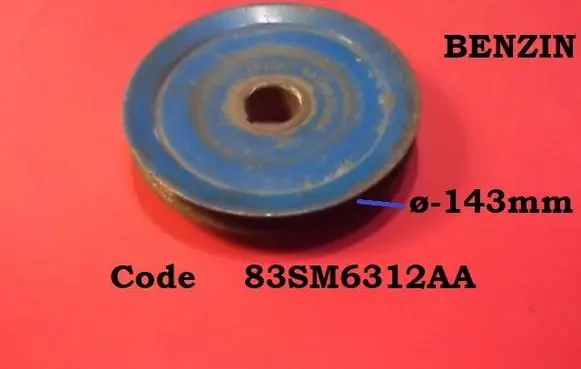 Ford Escort Crankshaft pulley 83SM6312AA