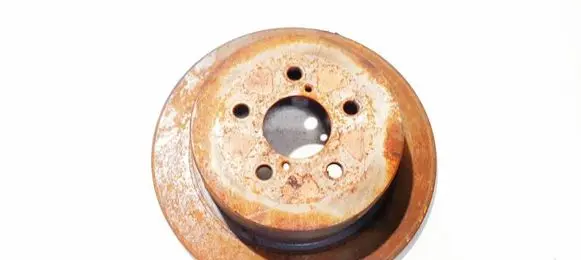 Subaru Outback Rear brake disc neventiliuojamas