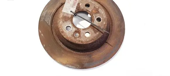 Ford Mondeo MK IV Rear brake disc neventiliuojamas