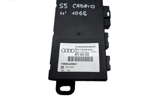 Audi S5 Convertible roof control unit 8F0959255