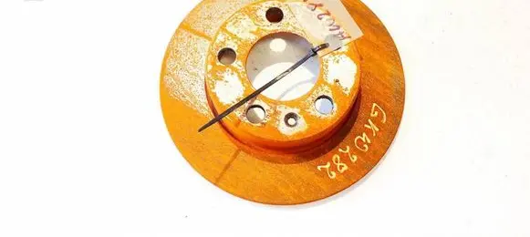 Audi A3 S3 8L Rear brake disc neventiliuojamas