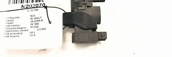 Renault Master III EGR valve
