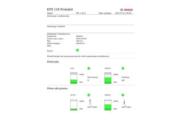 Peugeot 207 CC Fuel injector