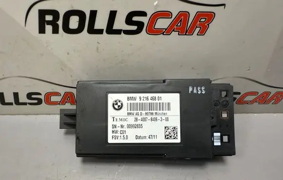 BMW 7 F01 F02 F03 F04 Seat heating relay 921646801