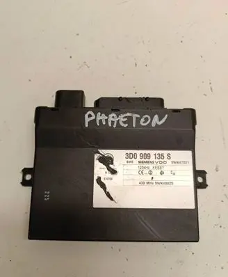 Volkswagen Touareg I Keyless (KESSY) go control unit/module 3D0909135S 5WK48825 5WK47021