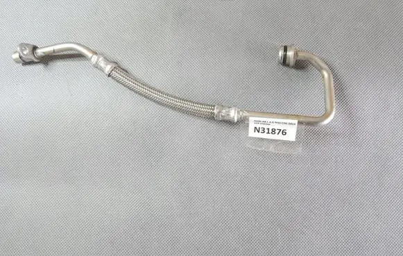 Audi A8 S8 D4 4H Turbo turbocharger oiling pipe/hose 079145140F