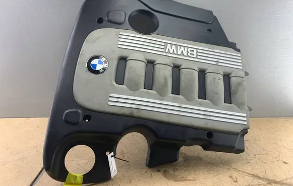 BMW 5 E60 E61 Engine cover (trim) 7807240 11147807240 11147788908