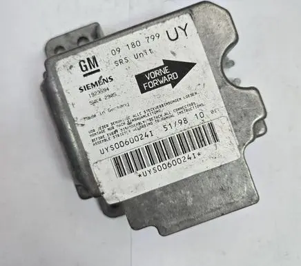 Opel Calibra Airbag control unit/module 09180799 1923594 5WK42905