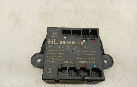 Mercedes-Benz C W204 Door control unit/module A2048700926 A2048200526 A2044421532
