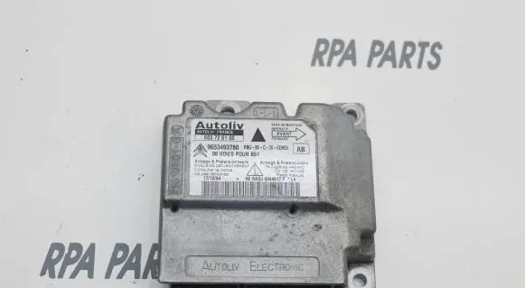 Citroen C4 I Airbag control unit/module 9653493780 11773903