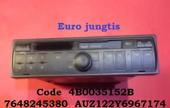 Audi 100 S4 C4 Radio/CD/DVD/GPS head unit 4B0035152B 7648245380