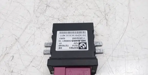 BMW 1 E82 E88 Fuel injection pump control unit/module 7276046 112832449 55892110