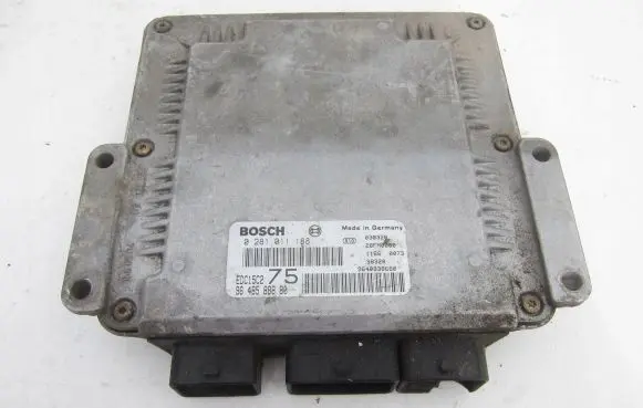 Peugeot 206 Engine control unit/module 9648588880 0281011188