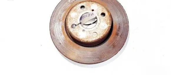 Toyota Yaris Front brake disc ventiliuojamas