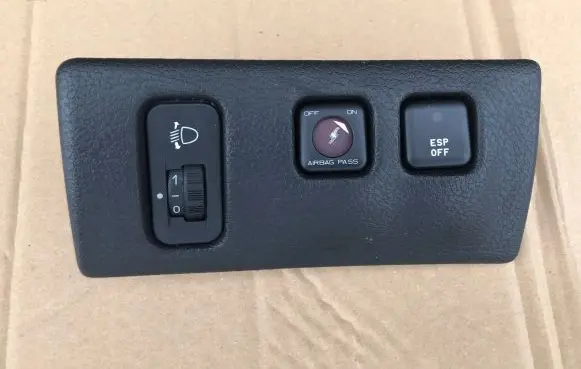 Peugeot 206 Headlight level height control switch
