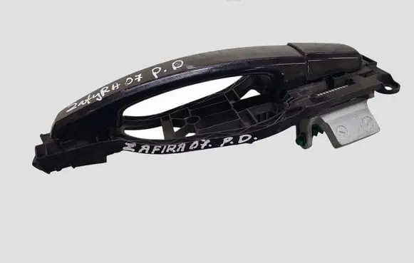 Opel Zafira B Front door exterior handle 24463524