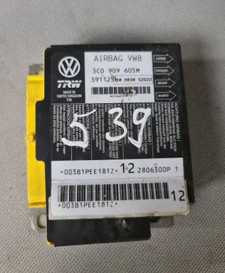 Volkswagen PASSAT B6 Airbag control unit/module 3C0909605M 2806300P 391125
