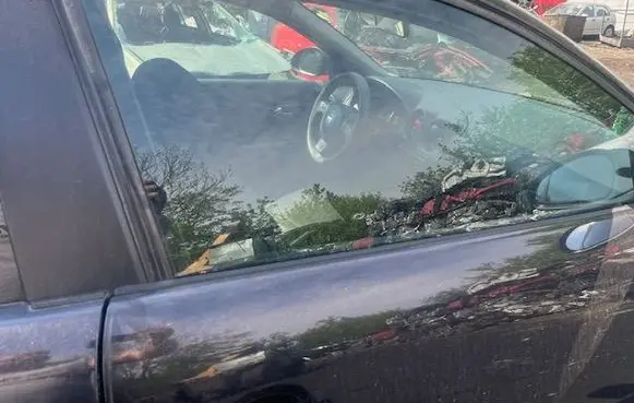 Seat Ibiza III (6L) Front door window glass four-door 