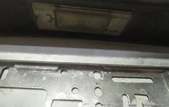 Renault Master II Number plate light