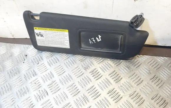 Audi A7 S7 4G Sun visor 4G0857552 8H0010501