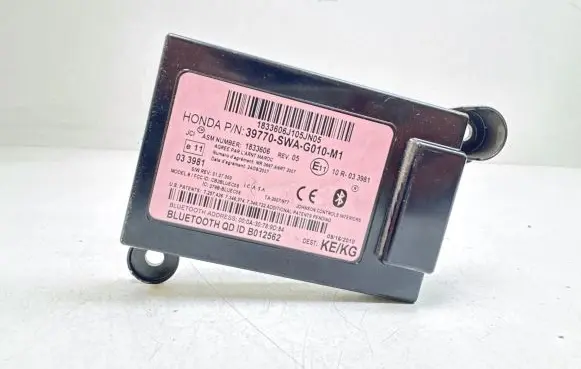 Honda CR-V Bluetooth control unit module 39770SWAG010M1 1833606 10R033981