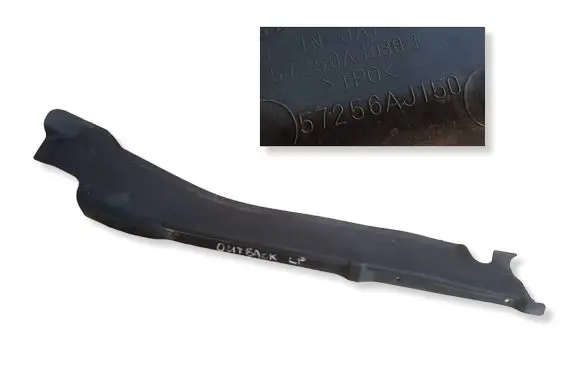 Subaru Outback Fender end trim 57256AJ0301 57256AJ150
